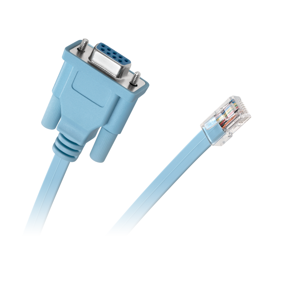 Kabel RS232-kontakt - RJ45-kontakt Kabel RS232-kontakt - RJ45-kontakt