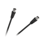 Kabel TV - VIDEO svart 3,0m