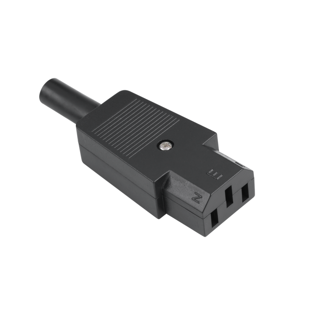 AC 3PIN-uttag på datorns kabel. AC 3PIN-uttag på datorns kabel.