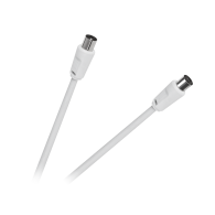 Kabel TV - VIDEO vit 5,0m