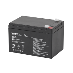 Gelbatteri VIPOW 12V 14Ah | HandlaSmidigt.se