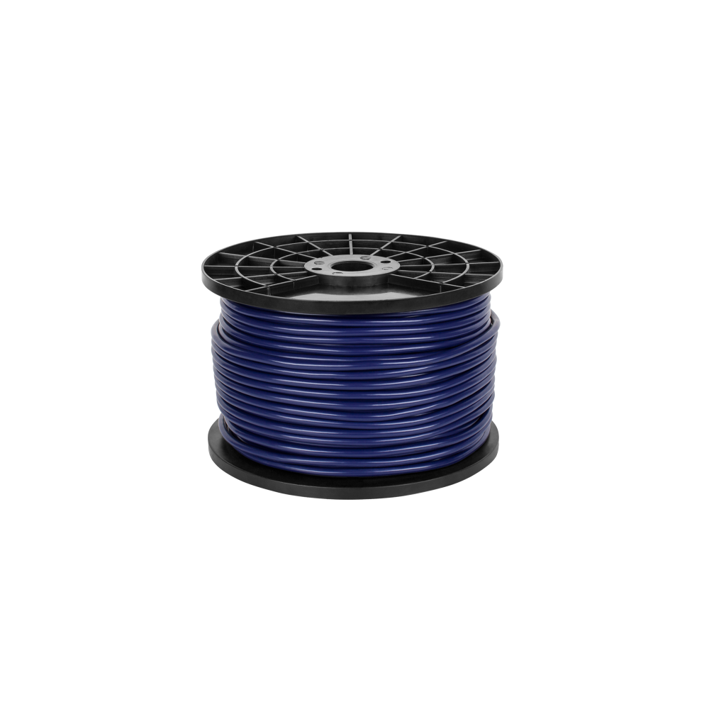 Stereo mikrofonkabel 6mm blå