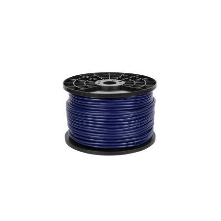 Stereo mikrofonkabel 6mm blå