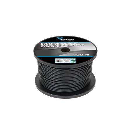 Stereo mikrofonkabel 6mm professionell