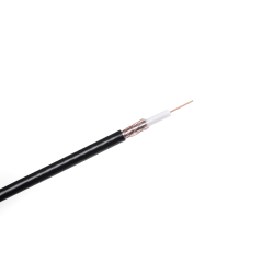 Koaxialkabel R-TV RG-59 200m/rulle svart