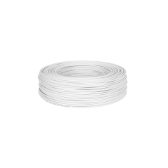 Koaxialkabel R-TV RG-59 200m/rulle vit