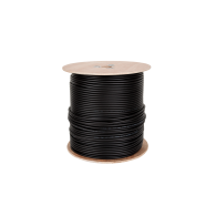 Kabel koncentryczny F690 BV+ŻEL CZARNY 305m