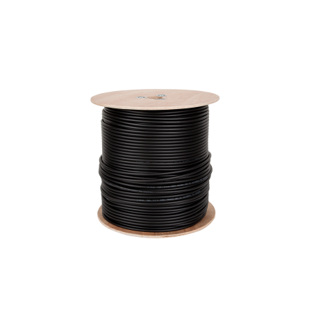 Koaxialkabel F690 BV+GEL SCHWARZ 305m