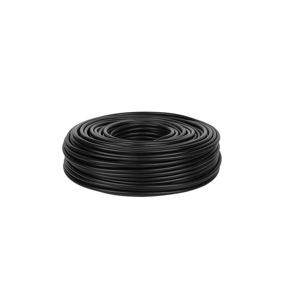 Koaxialkabel H1000 50 Ohm 100m svart