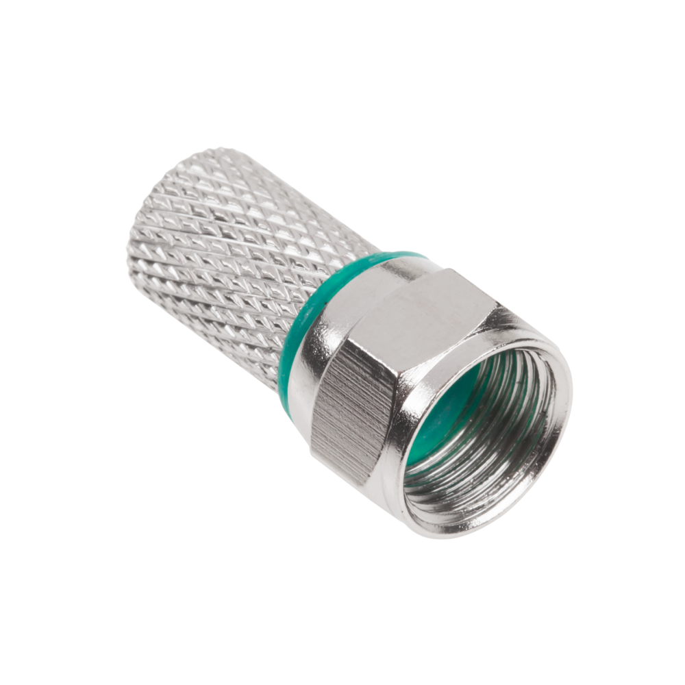 Kontakten SAT F HQ med tätning CU RG6-U Kontakten SAT F HQ med tätning CU RG6-U