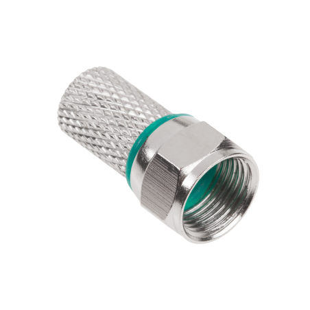 Kontakten SAT F HQ med tätning CU RG6-U