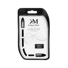 Kabel kontakt - jack 3,5 mm stereo 3,0 m Kruger&Matz