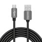 USB-kabel - micro USB-kontakt till kontakt 1,0m Kruger&Matz