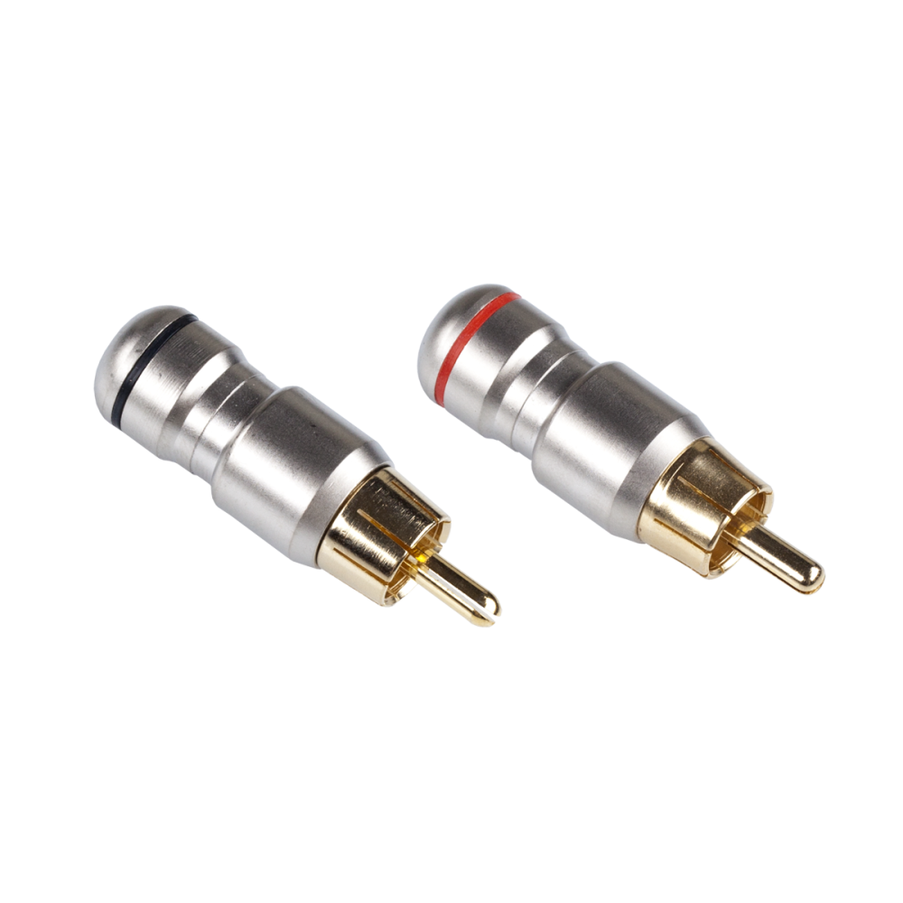 Wtyk RCA metalowy HD-287 Wtyk RCA metalowy HD-287