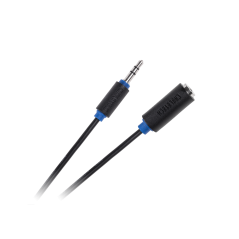 Kabel JACK 3,5 mm hane-hona 5m Cabletech standard