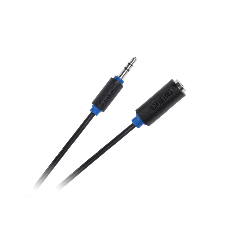 Kabel JACK 3,5 mm hane-hona 5m Cabletech standard