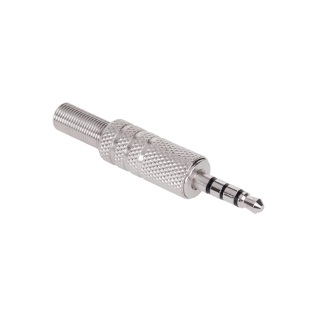 Kontakt Jack 3,5 mm metall fyrpolig