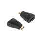 HDMI-kontakt mini HDMI-kontakt förgylld