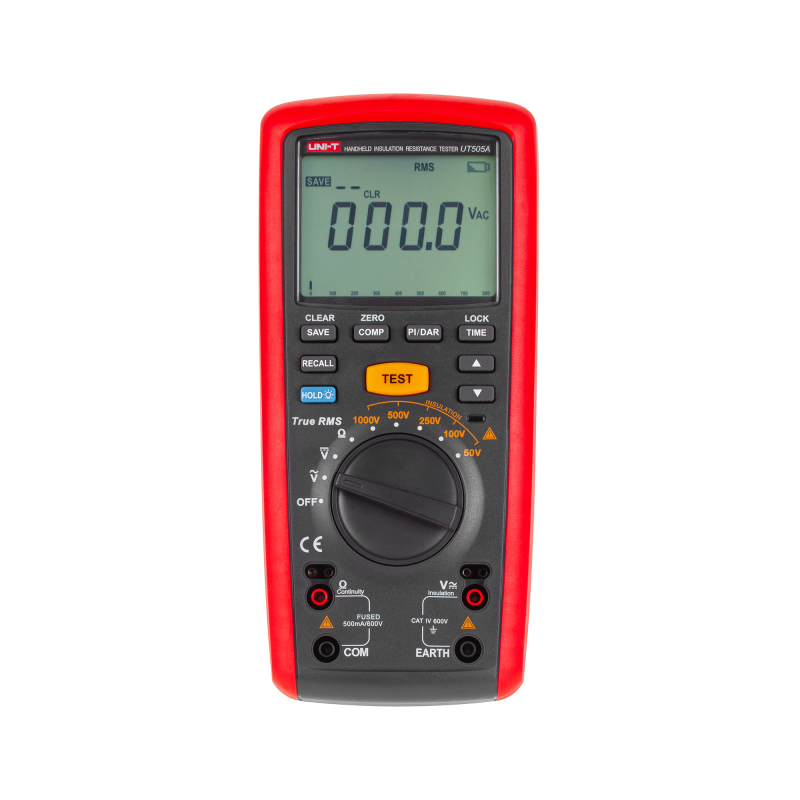Isolationsmotståndsmätare modell UT505A