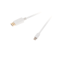Kabel med Mini DisplayPort-kontakt till HDMI-kontakt, 1,8 meter.