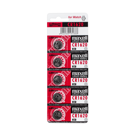 Batteri MAXELL CR1620 5 st/förp. | HandlaSmidigt.se