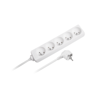 Nätadapter Rebel med 5 uttag, utan strömbrytare, 3m (1,5mm)
