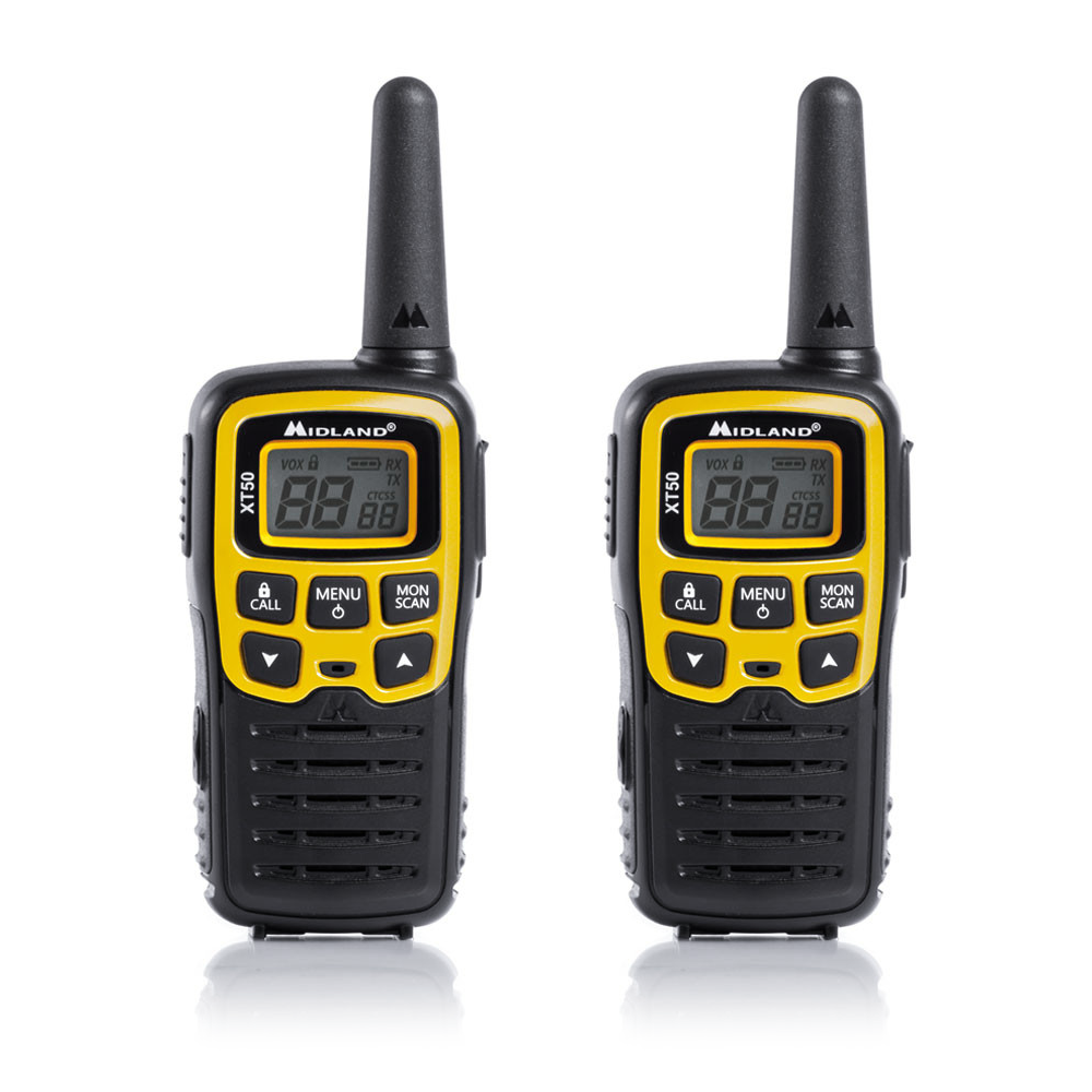 Handradiotelefon PMR MIDLAND XT50 med väska Handradiotelefon PMR MIDLAND XT50 med väska