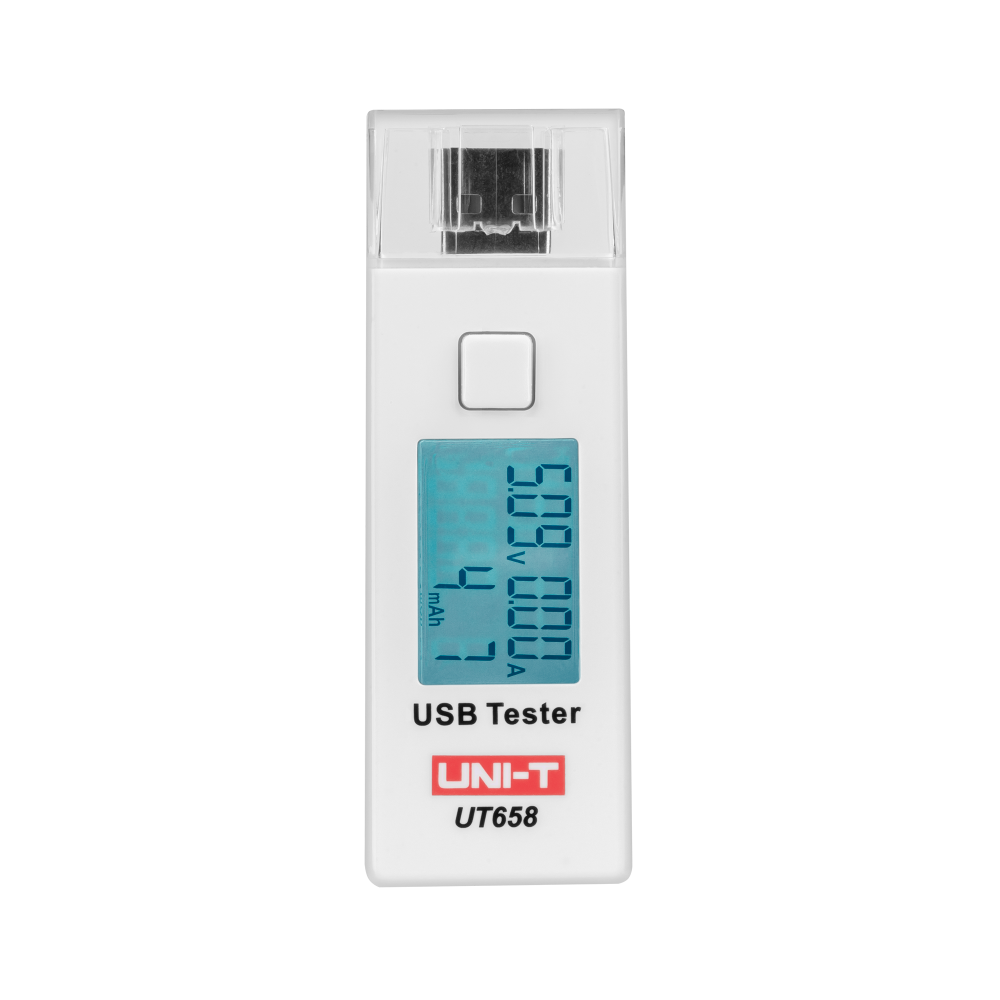 Testare av USB-uttag Uni-T UT658