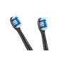 Huvuden till TEESA SONIC BLACK hårda tandborste komplett