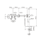 Monitorfäste UDT-C012 13-27'