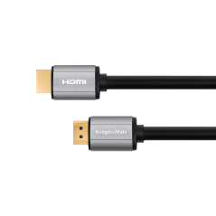 HDMI-HDMI-kabel 1m Kruger&Matz Basic