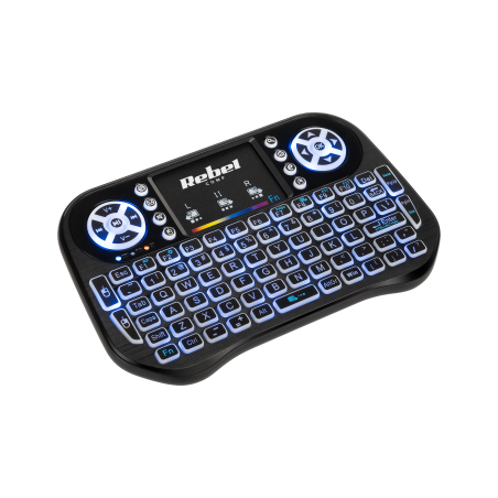 Trådlöst tangentbord Rebel Mini Q5 Smart TV BOX