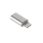Adapter Övergångskontakt Micro USB - Apple Lightning M-Life vit
