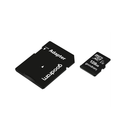 66-279- MicroSDXC-kort 128 GB + SD-adapter cl10 goodram uhs-i