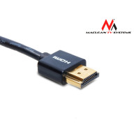 Kabel Maclean, HDMI-microHDMI, ULTRA SLIM, v1.4, A-D, 3m, MCTV-723