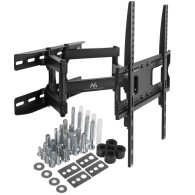 Fäste för TV eller monitor Maclean, universal, max VESA 400x400, 26-65 tum, 30 kg, svart, MC-760
