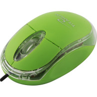 TM102G Titanum trådbunden mus 3D optisk USB Raptor grön