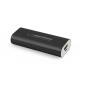 EMP105K Esperanza power bank 4400mAh Hadron svart