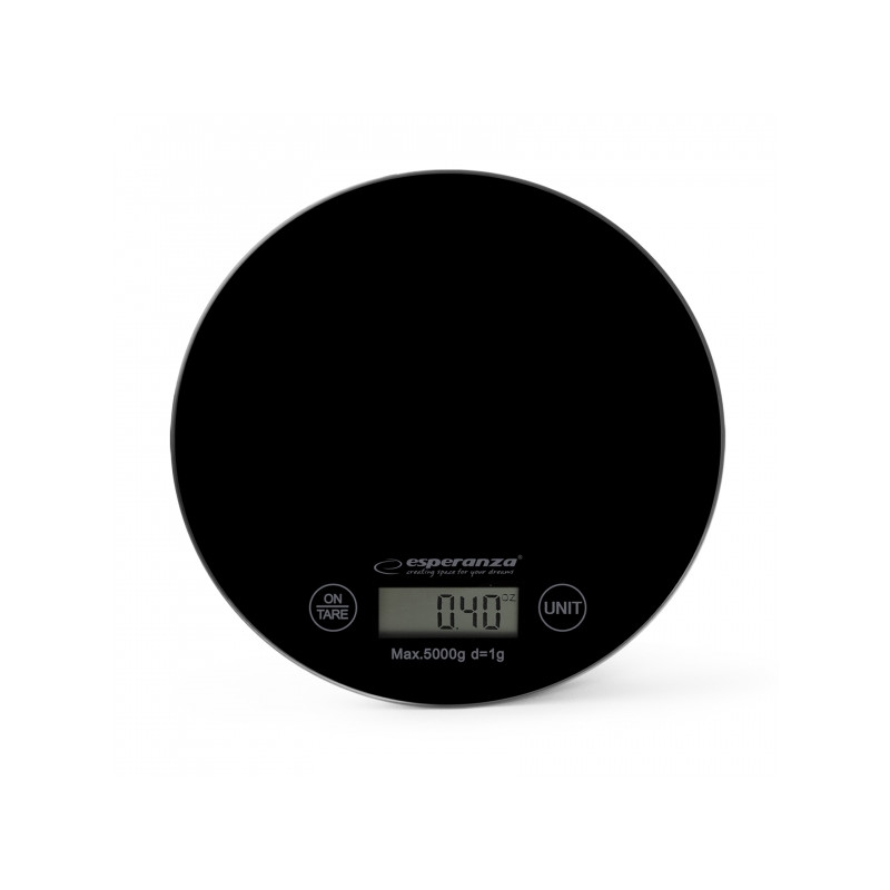 EKS003K Esperanza köksvåg mango svart