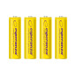 EZA104Y Esperanza uppladdningsbara batterier ni-mh aa 2000mah 4 st. gula