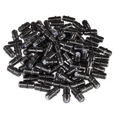 Kontakt F-F Maclean Barrel, professionell övergång, svart nickelpläterad kontakt, MCTV-904