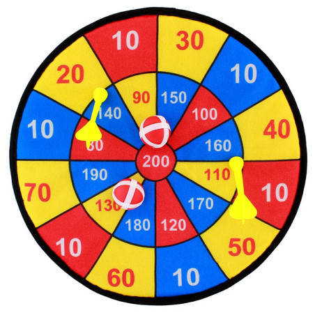 AG625A Spelkastande kardborrespjut