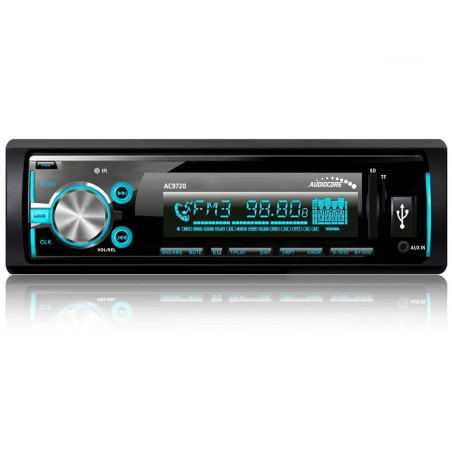 Radiospelare Audiocore AC9720 B MP3/WMA/USB/RDS/SD ISO Bluetooth Multicolor | HandlaSmidigt.se