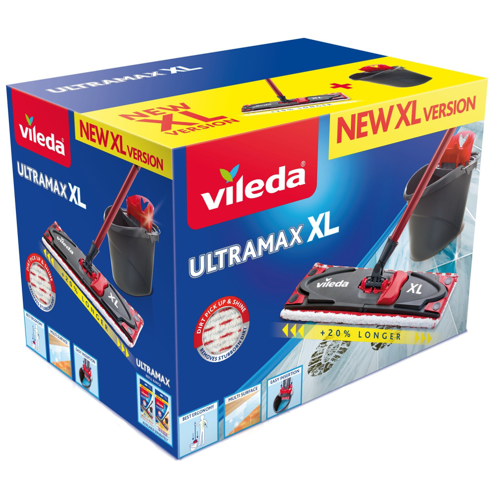 Platt moppset Vileda Ultramax XL box Platt moppset Vileda Ultramax XL box