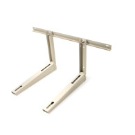 Handtag för luftkonditionering / värmepumpsstöd Maclean, armens längd 550mm, galvaniserat stål, upp till 200kg, MC-623