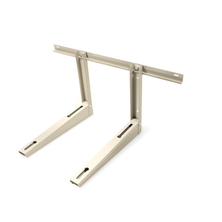 Handtag för luftkonditionering / värmepumpsstöd Maclean, armens längd 550mm, galvaniserat stål, upp till 200kg, MC-623