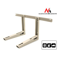 Handtag för luftkonditionering / värmepump Maclean, armens längd 450mm, galvaniserat stål, upp till 100kg, MC-622