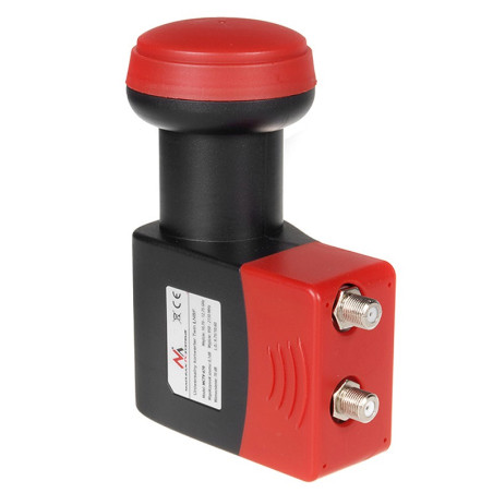 Satellitomvandlare Maclean, LNB, Twin, High Gain, MCTV-670