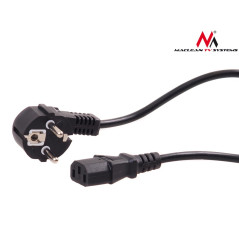 Strömkabel Maclean, 3-stift, EU-kontakt, 5m, MCTV-801