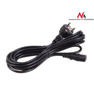Kabel zasilający Maclean, 3 pin, wtyk EU, 5m, MCTV-801